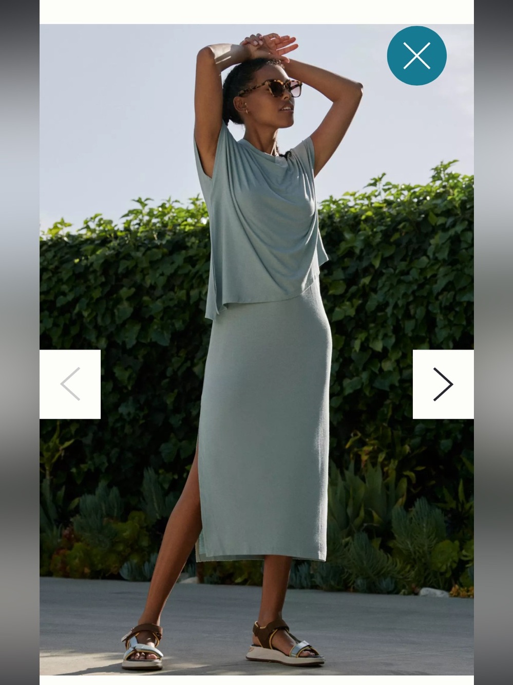 Lavender Sweaty Betty Mellow Midi
Dress casual summer party spring $128 anthro - Picture 2 of 7